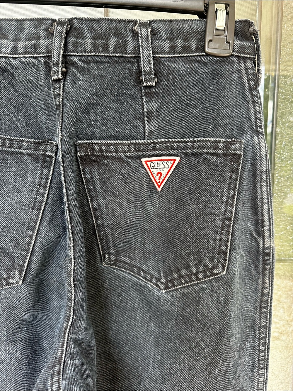 Vintage Women’s Georges Marciano for Guess? black pleated jeans